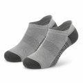 Chaussettes basses 39-42 grises en maille respirante pour sport