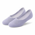 Chaussettes invisibles 39-42 en textile lilas respirant