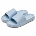 Claquettes 40/41 en mousse synthétique bleu clair à enfiler